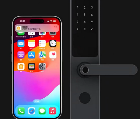 冀州iPhone维修站分享在iPhone上使用家庭钥匙开启智能门锁 