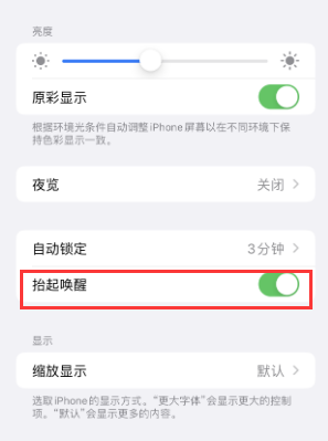 冀州苹果授权维修站分享iPhone轻点无法唤醒怎么办