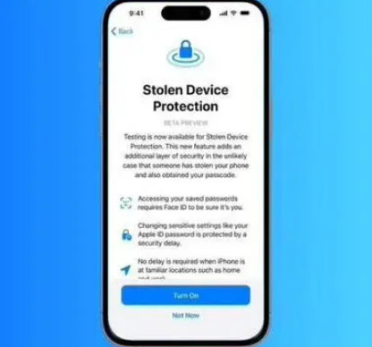 冀州苹果授权维修店分享被盗设备保护功能开启方法 