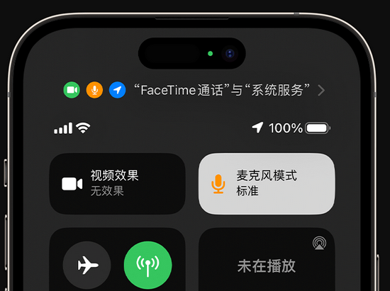 冀州苹果授权维修网点分享iPhone在通话时让你的声音更清晰 