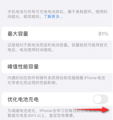 冀州苹果15维修分享iPhone15充电到80%就充不进电了怎么办 